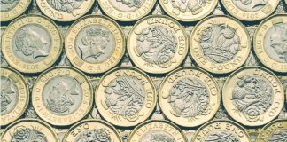 Pound-Dollar is barely asbove $1.30 as PMI's Come into Focus