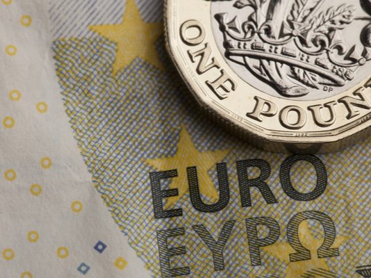 GBP/EUR: Pound Briefly Hits a A High Of â‚¬1.1450 Following Hawkish BoE