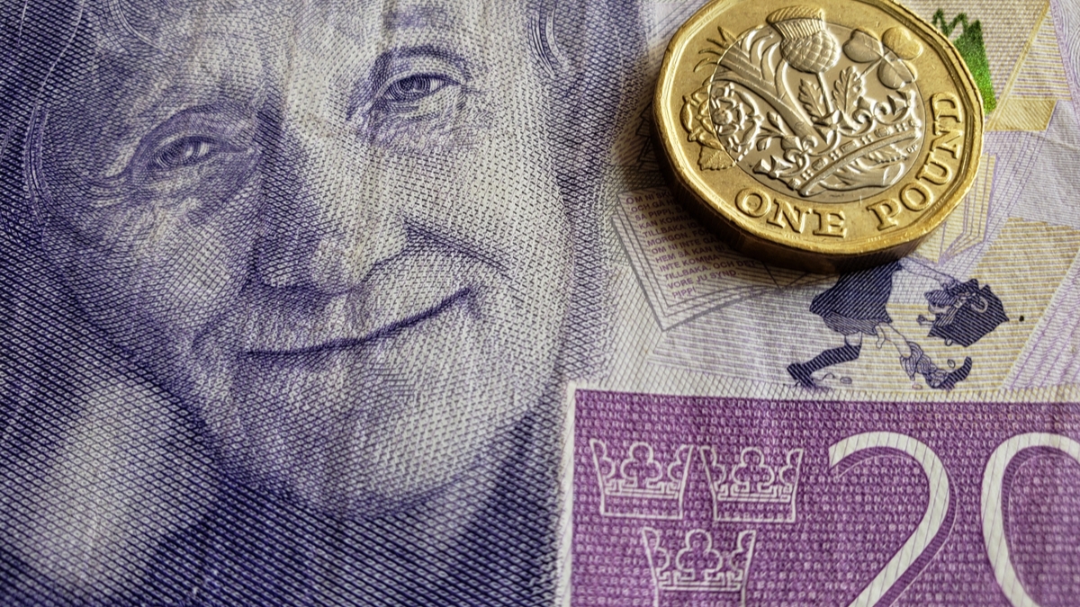 GBP SEK Swedish Krona Gains As Riksbank Pledges More Support 