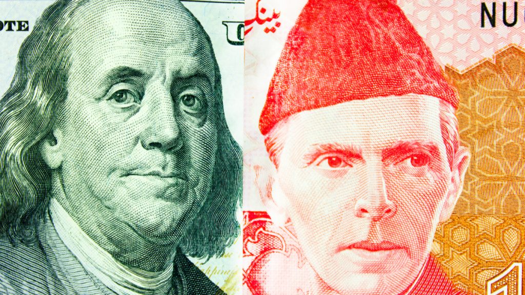 1 Dollar To Pakistani Rupee